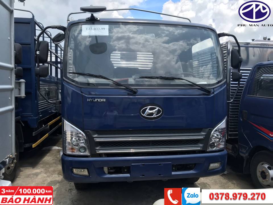 Hyundai HD 2017 - Huyndai HD73 - ga cơ - thùng dài 6m3