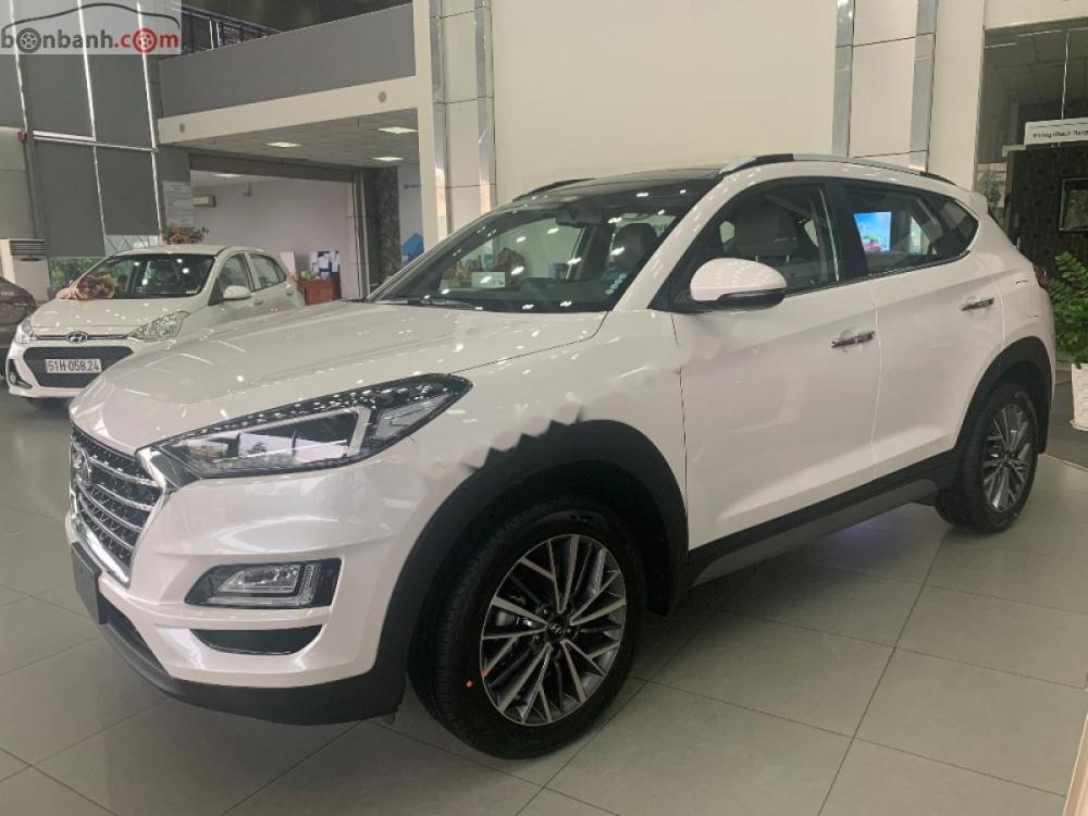 Hyundai Tucson 2.0 AT CRDi 2019 - Bán xe Hyundai Tucson 2.0 AT CRDi sản xuất 2019, màu trắng