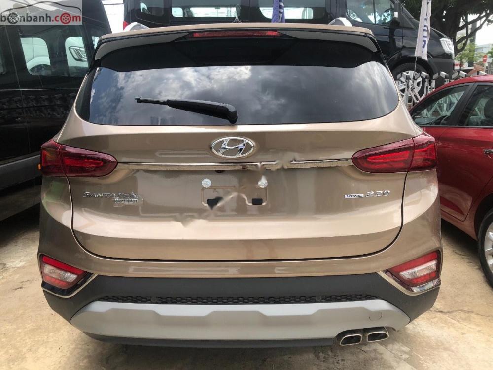 Hyundai Santa Fe Premium 2.2L HTRAC 2019 - Bán Hyundai Santa Fe Premium 2.2L HTRAC đời 2019, màu vàng