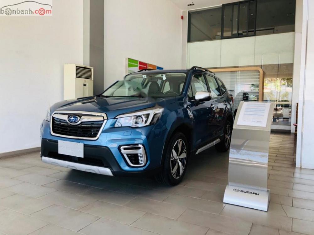 Subaru Forester 2.0i-S EyeSight 2019 - Bán Subaru Forester 2.0i-S EyeSight năm sản xuất 2019, màu xanh lam, xe nhập