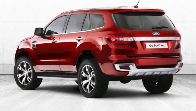 Ford Everest   2019 - Bán Ford Everest đời 2019, màu đỏ, nhập khẩu