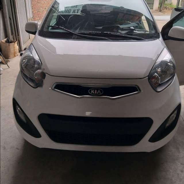 Kia Morning   MT 2014 - Bán Kia Morning MT đời 2014, màu trắng, xe đẹp