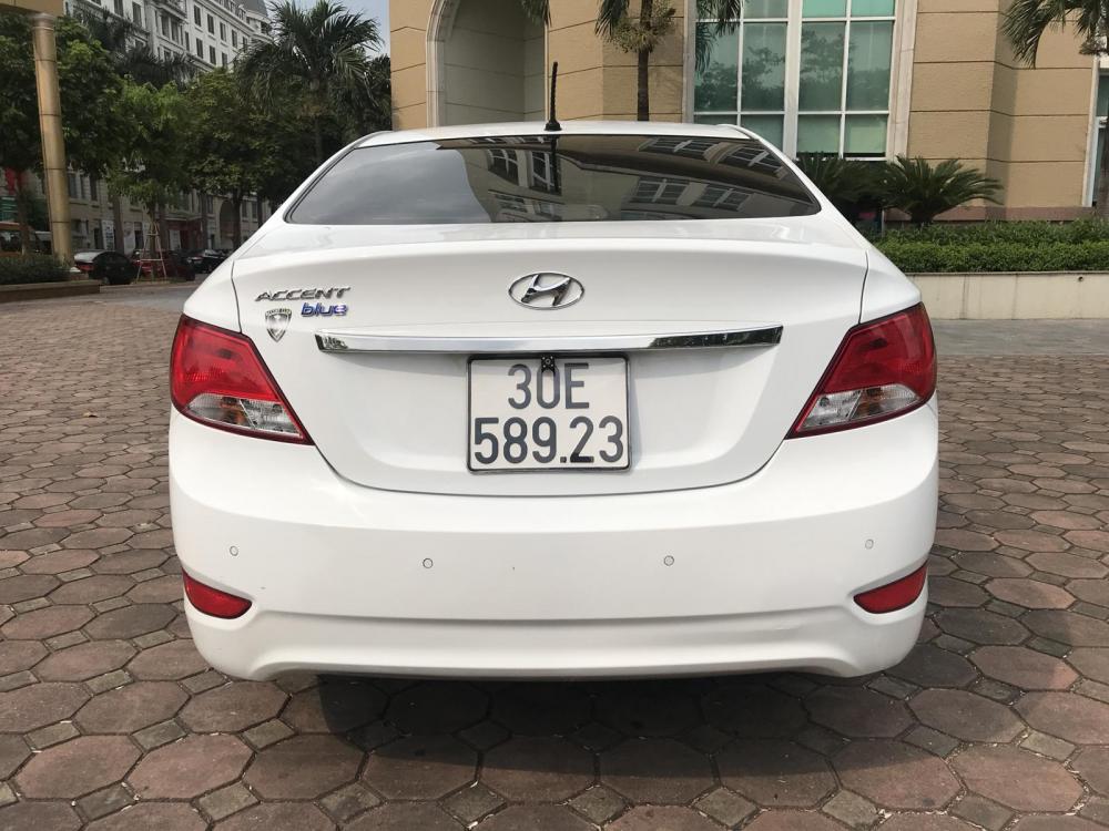 Hyundai Accent 1.4 AT 2016 - Bán xe Hyundai Accent sản xuất 2016 màu trắng, 510 triệu nhập khẩu nguyên chiếc