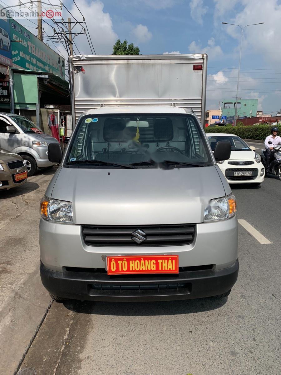 Suzuki Carry 2015 - Cần bán Suzuki Carry đời 2015, màu bạc mới chạy 6.000 km 