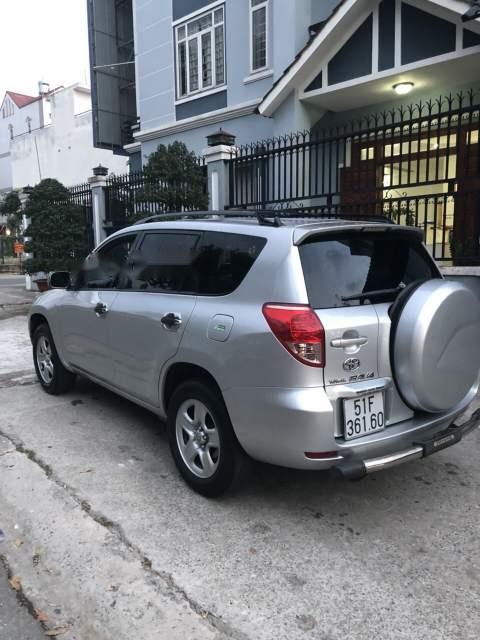 Toyota RAV4   2007 - Bán Toyota RAV4 đời 2007, màu bạc, nhập khẩu 