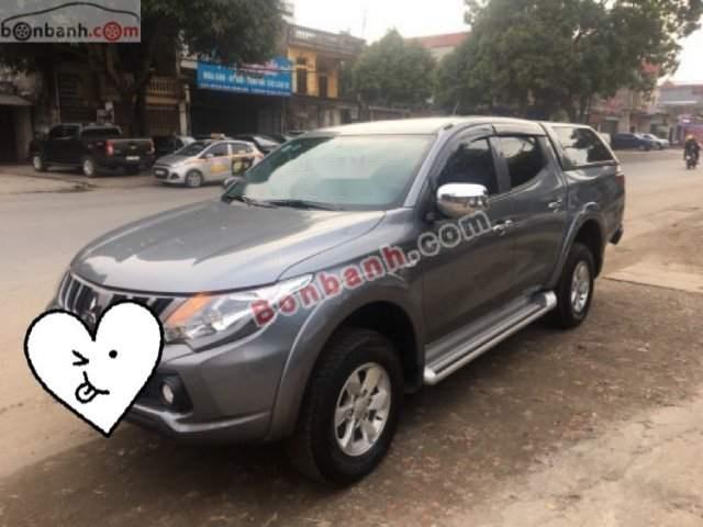 Mitsubishi Triton  2.5L 4x4AT 2016 - Bán Mitsubishi Triton 2.5L 4x4AT đời 2016, màu xám, xe nhập