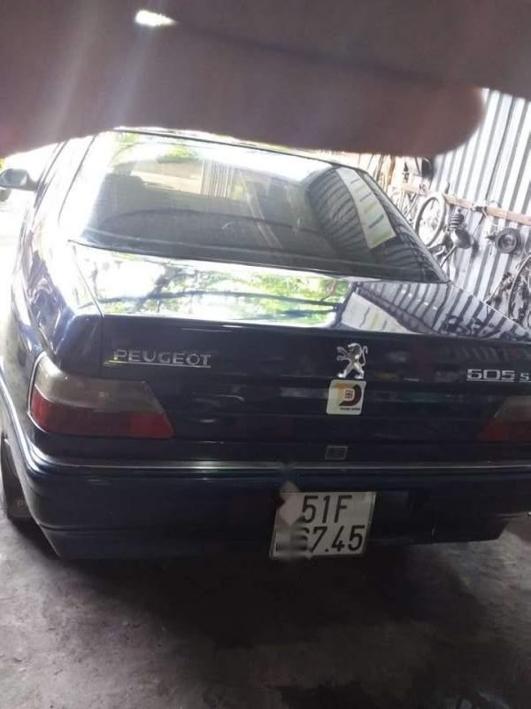 Peugeot 605   1993 - Cần bán xe Peugeot 605 đời 1993, màu xanh lam, nhập khẩu nguyên chiếc