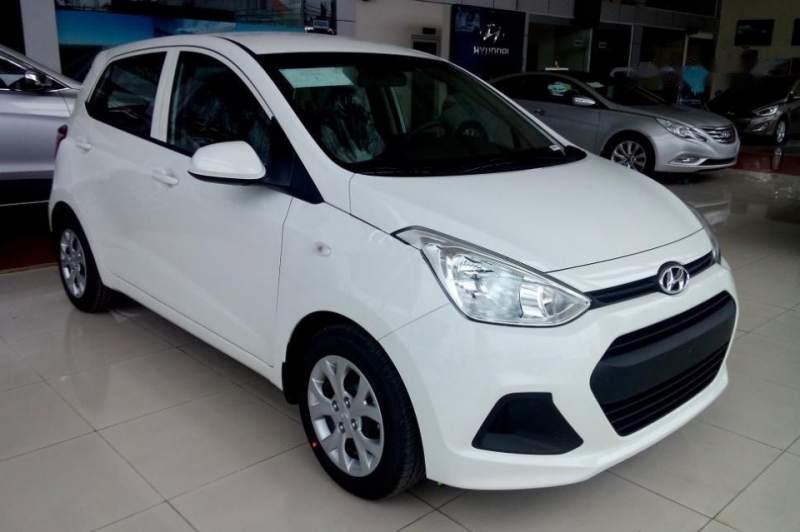 Hyundai Grand i10  1.2MT 2017 - Bán Hyundai Grand i10 2017, màu trắng, giá 325tr