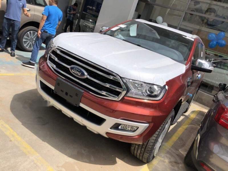 Ford Everest   MT 4X2 2019 - Bán Ford Everest 2019, màu đỏ, xe nhập, giao xe ngay