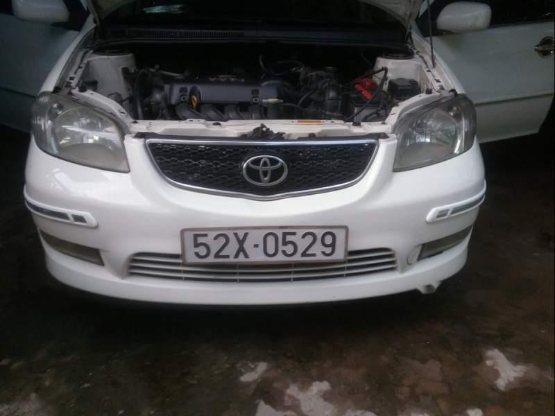 Toyota Vios G 2003 - Bán Toyota Vios G 2003, màu trắng, xe gia đình 