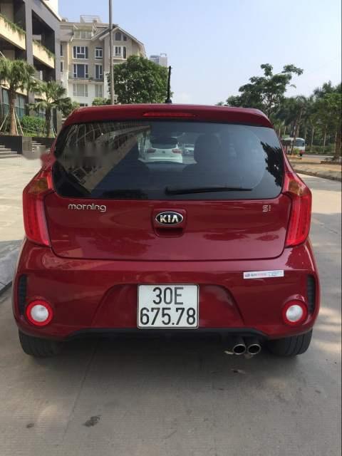 Kia Morning 1.25MT 2016 - Bán ô tô Kia Morning 1.25MT năm sản xuất 2016, màu đỏ
