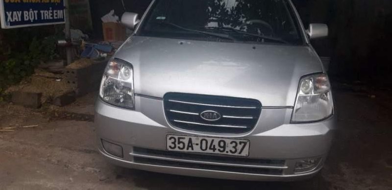 Kia Morning 2007 - Chính chủ bán xe Kia Morning đời 2007, màu bạc, xe nhập