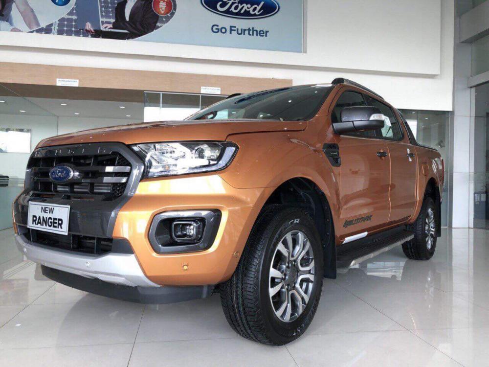 Ford Ranger Wildtrak Bi-Turbo 2019 - Bán ô tô Ford Ranger Wildtrak Bi-Turbo đời 2019, màu cam, nhập khẩu giá cạnh tranh