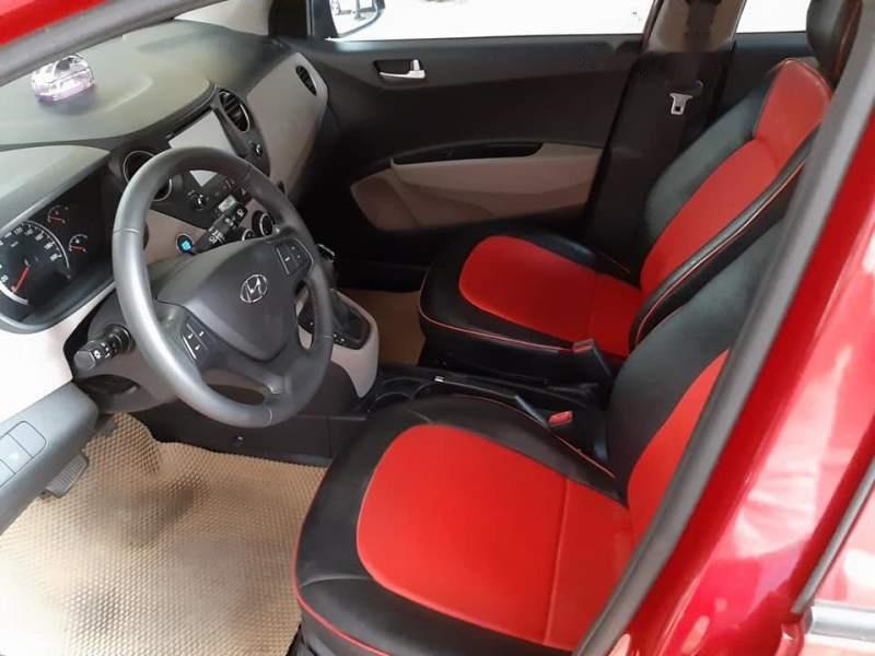 Hyundai Grand i10   AT 2015 - Bán Hyundai Grand i10 AT đời 2015, màu đỏ, nhập khẩu nguyên chiếc