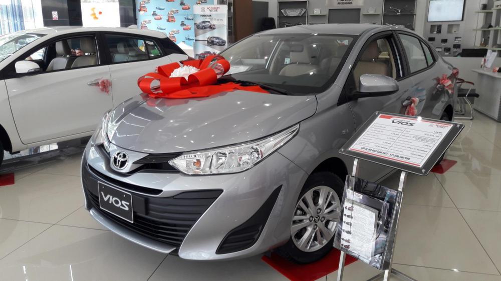 Toyota Vios E 2019 - Bán Toyota Vios tặng ngay quà tặng lên đến 60tr, LS chỉ 0.33%/ Tháng