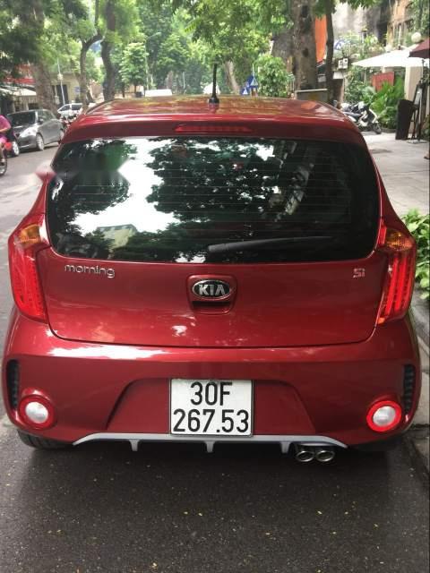 Kia Morning Si 1.2AT 2018 - Bán Kia Morning Si 1.2AT sản xuất 2018, màu đỏ, nhập khẩu nguyên chiếc
