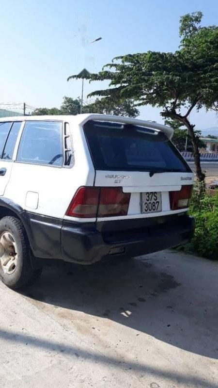 Ssangyong Musso 2003 - Cần bán Ssangyong Musso năm 2003, màu trắng