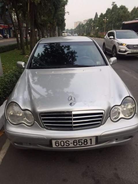 Mercedes-Benz C class C180 2001 - Cần bán lại xe Mercedes C180 năm 2001, màu bạc, xe nhập