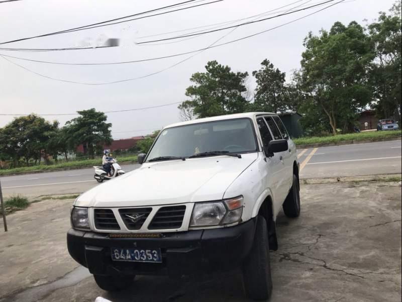 Nissan Patrol   1999 - Bán Nissan Patrol 1999, màu trắng, nhập khẩu