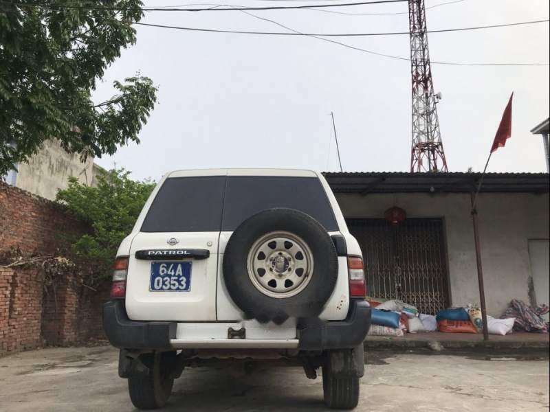 Nissan Patrol   1999 - Bán Nissan Patrol 1999, màu trắng, nhập khẩu