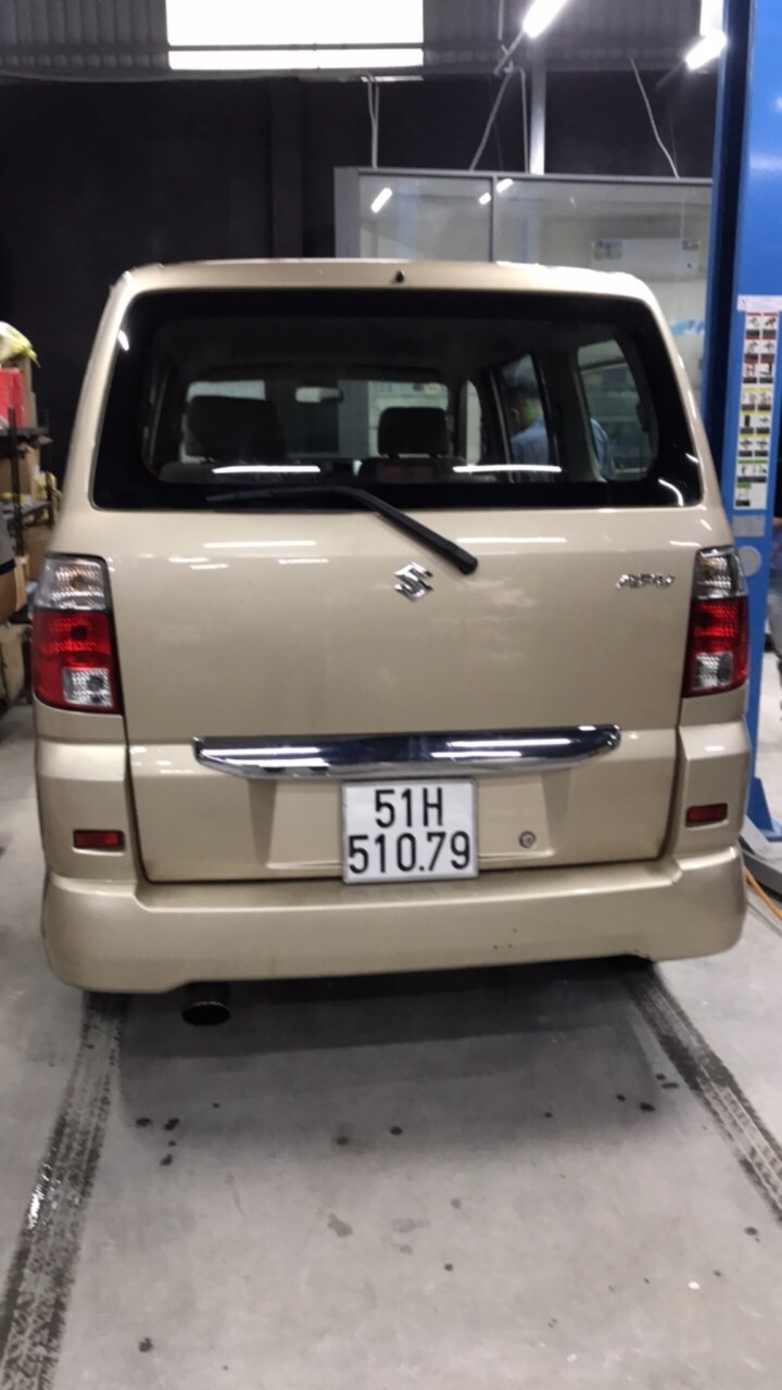 Suzuki APV GL 2013 - Cần bán Suzuki APV GL màu ghi vàng, đời 2013 chính chủ