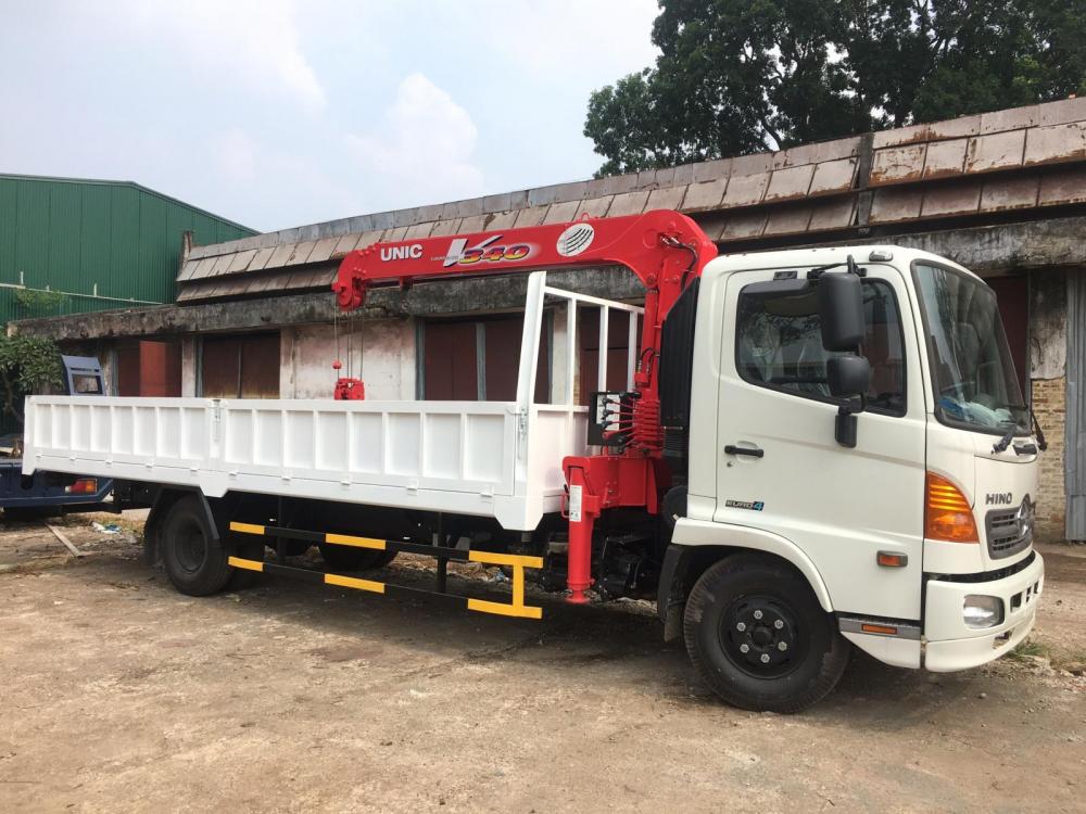 Hino FC 9JLTA 2019 - Bán xe Hino gắn cẩu UNIC 3 tấn-thanh lý-trả góp 90%