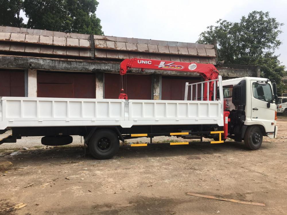 Hino FC 9JLTA 2019 - Bán xe Hino gắn cẩu UNIC 3 tấn-thanh lý-trả góp 90%