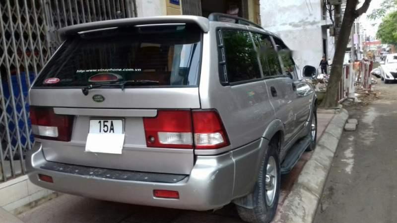 Ssangyong Musso 2.4AT 2004 - Cần bán xe Ssangyong Musso 2.4AT 2004, màu bạc