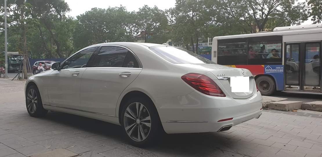 Mercedes-Benz S class S500 2013 - Bán Mercedes S500 màu trắng, sản xuất 12/2013, đăng ký 2014, nhập khẩu biển Hà Nội