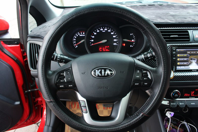 Kia Rio AT 2012 - Cần bán xe Kia AT sx 2012, màu đỏ, nhập khẩu nguyên chiếc