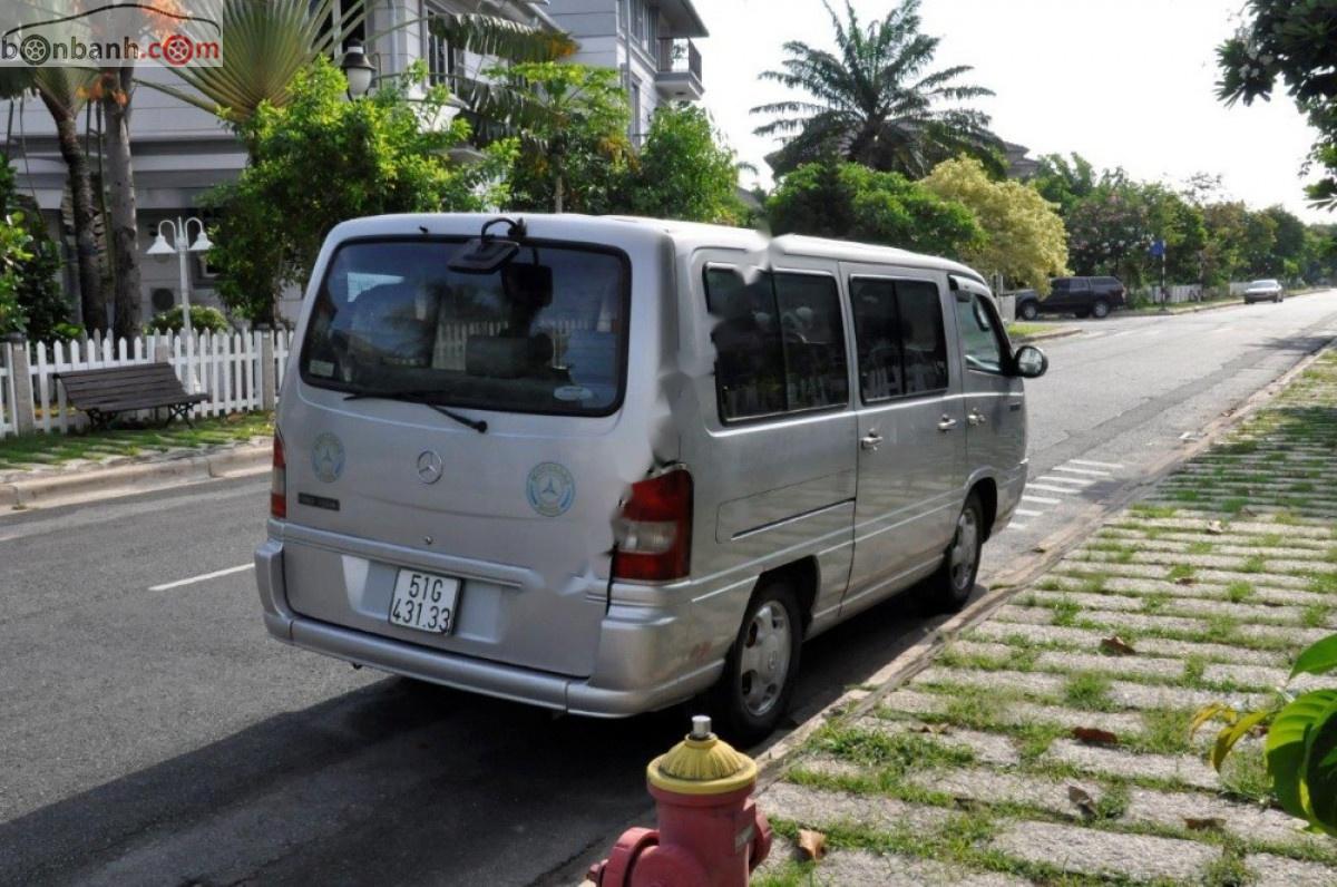 Mercedes-Benz MB 100 2002 - Cần bán Mercedes MB 100 sản xuất 2002, màu bạc ít sử dụng giá cạnh tranh