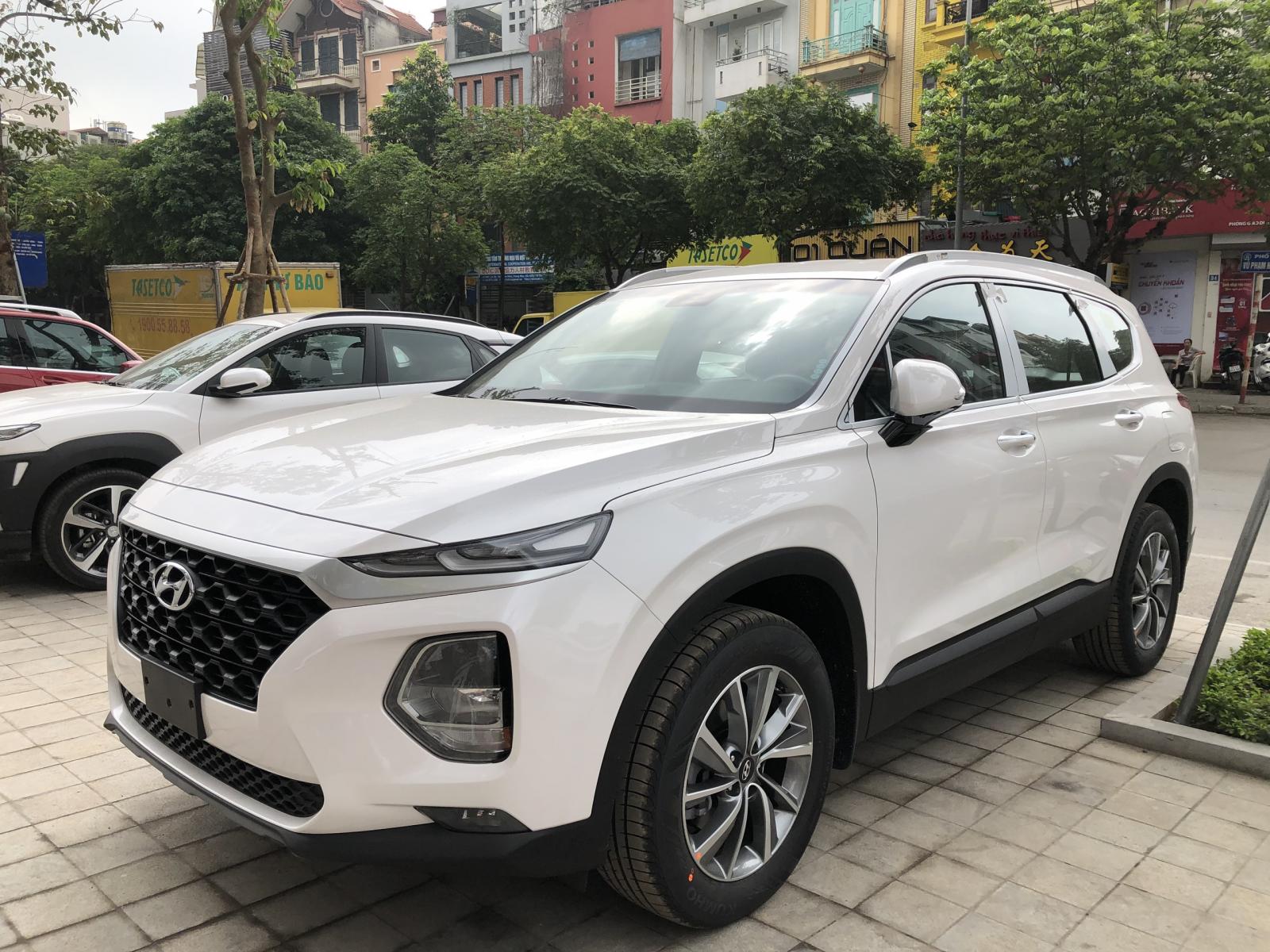 Hyundai Santa Fe 2.4   2019 - Hyundai Santa Fe Model 2019 đầy đủ màu và các phiên bản giao ngay + KM lớn 30 triệu - Ms Lan 0919929923