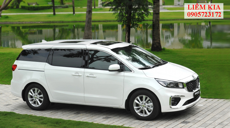 Kia Sedona luxury 2019 - Cần bán xe Kia Sedona Luxury sản xuất 2019, màu trắng, nhập khẩu