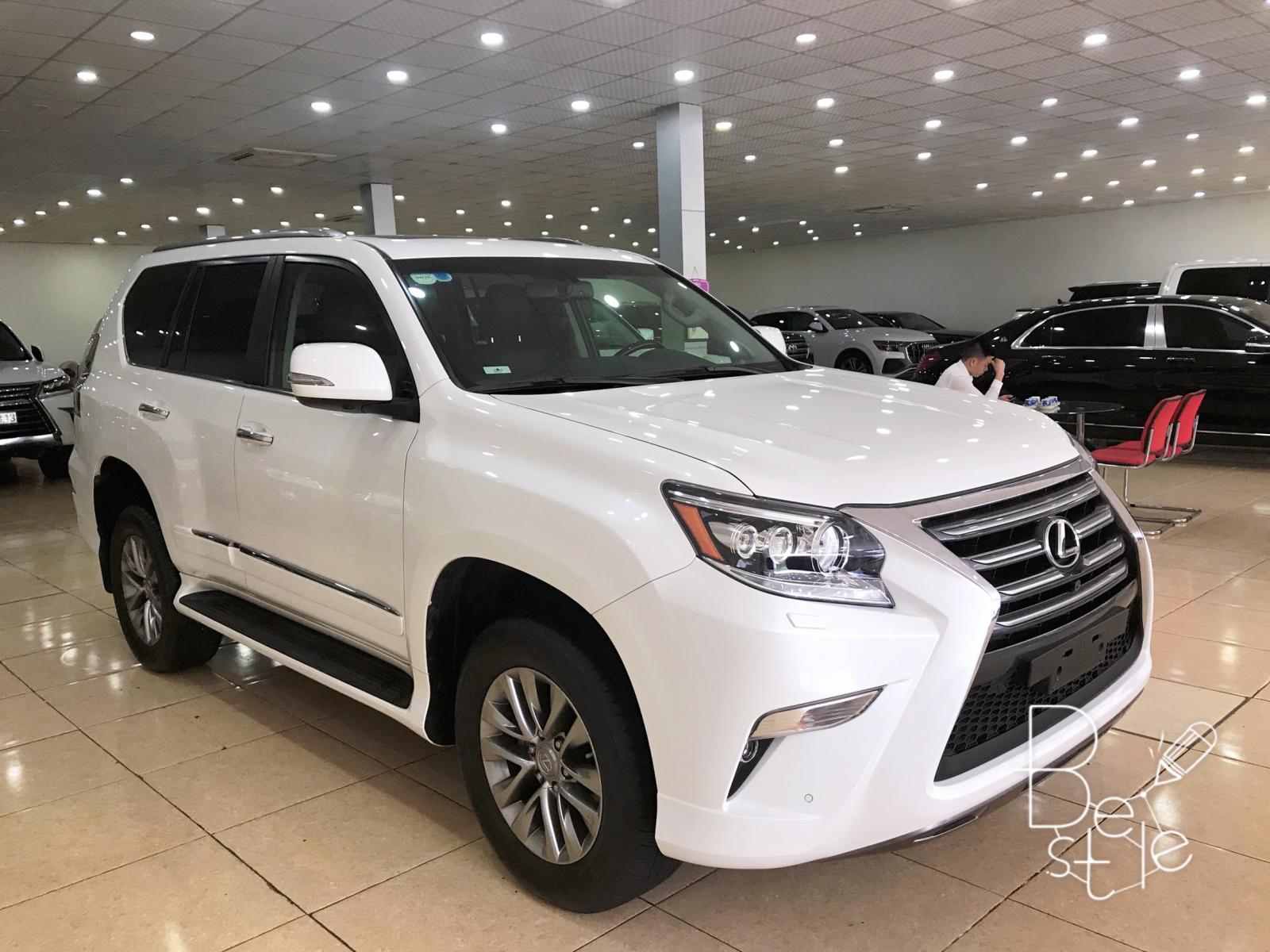 Lexus GX GX460 2017 - Bán Lexus GX460 màu trắng, sản xuất và đăng ký 2017. LH: 0906223838