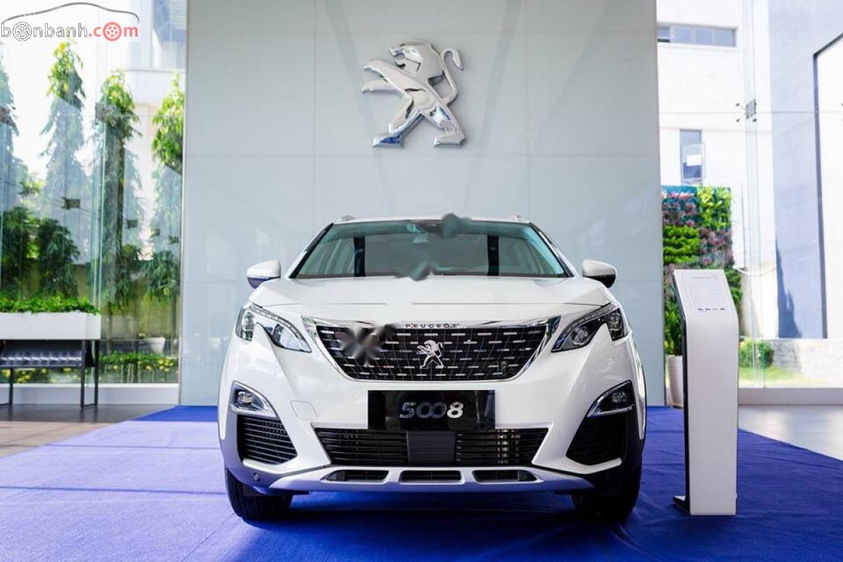 Peugeot 5008 1.6 AT 2019 - Bán Peugeot 5008 1.6 AT năm 2019, màu trắng