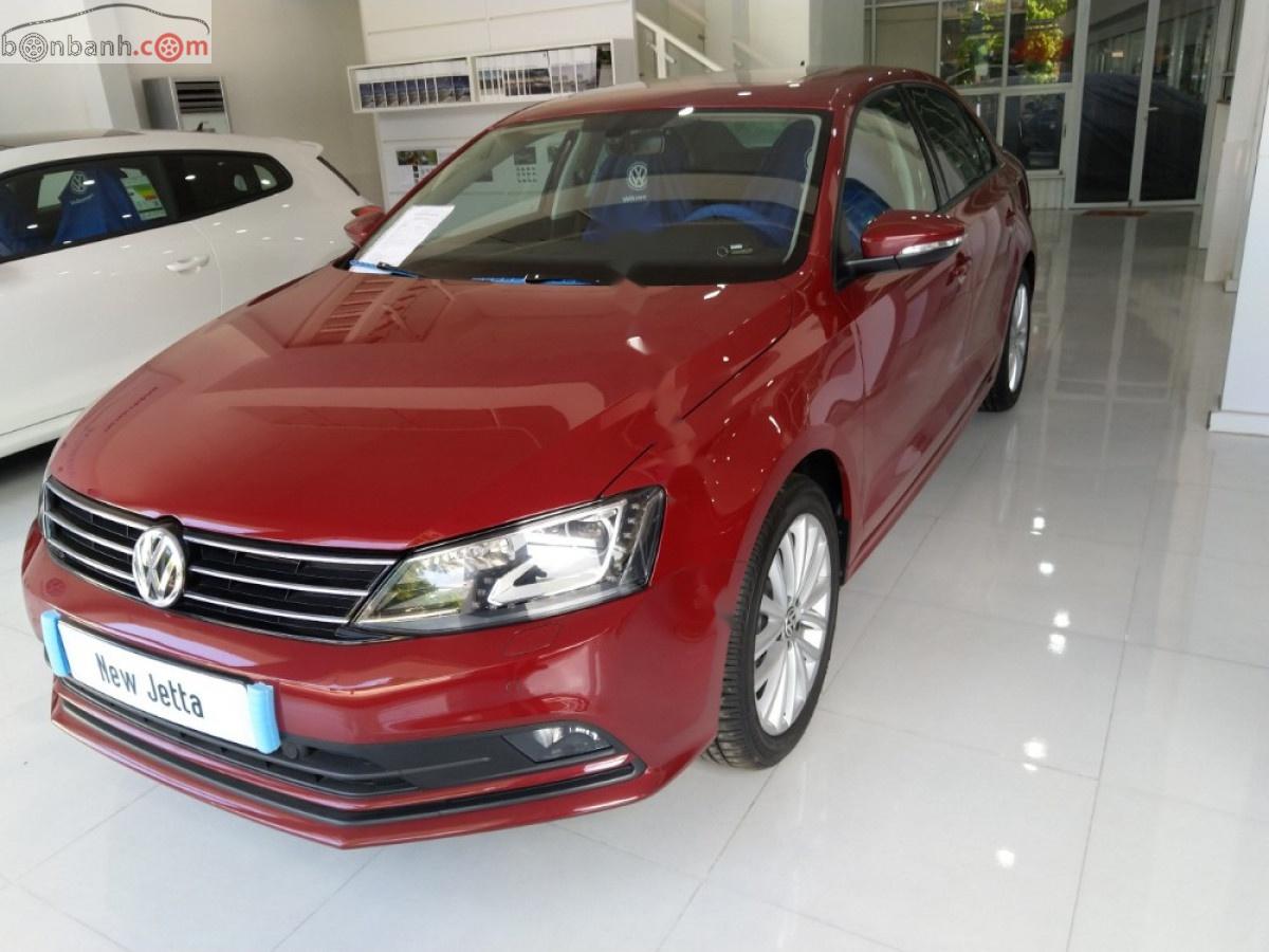 Volkswagen Jetta 1.4 AT 2017 - Bán xe Volkswagen Jetta 1.4 AT đời 2017, màu đỏ, xe nhập