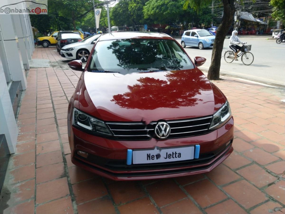 Volkswagen Jetta 1.4 AT 2017 - Bán xe Volkswagen Jetta 1.4 AT đời 2017, màu đỏ, xe nhập