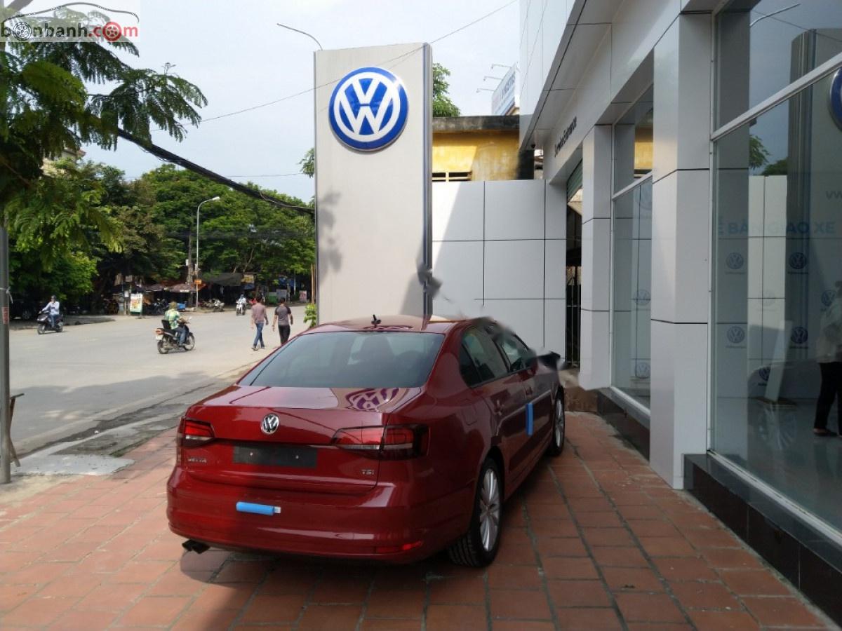 Volkswagen Jetta 1.4 AT 2017 - Bán xe Volkswagen Jetta 1.4 AT đời 2017, màu đỏ, xe nhập