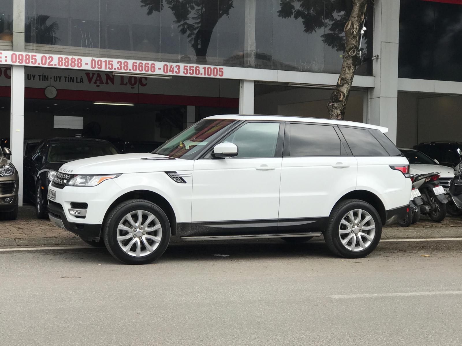 LandRover Range rover Sport HSE 2014 - Bán LandRover Range rover Sport HSE đời 2014, màu trắng, nhập khẩu, giá tốt