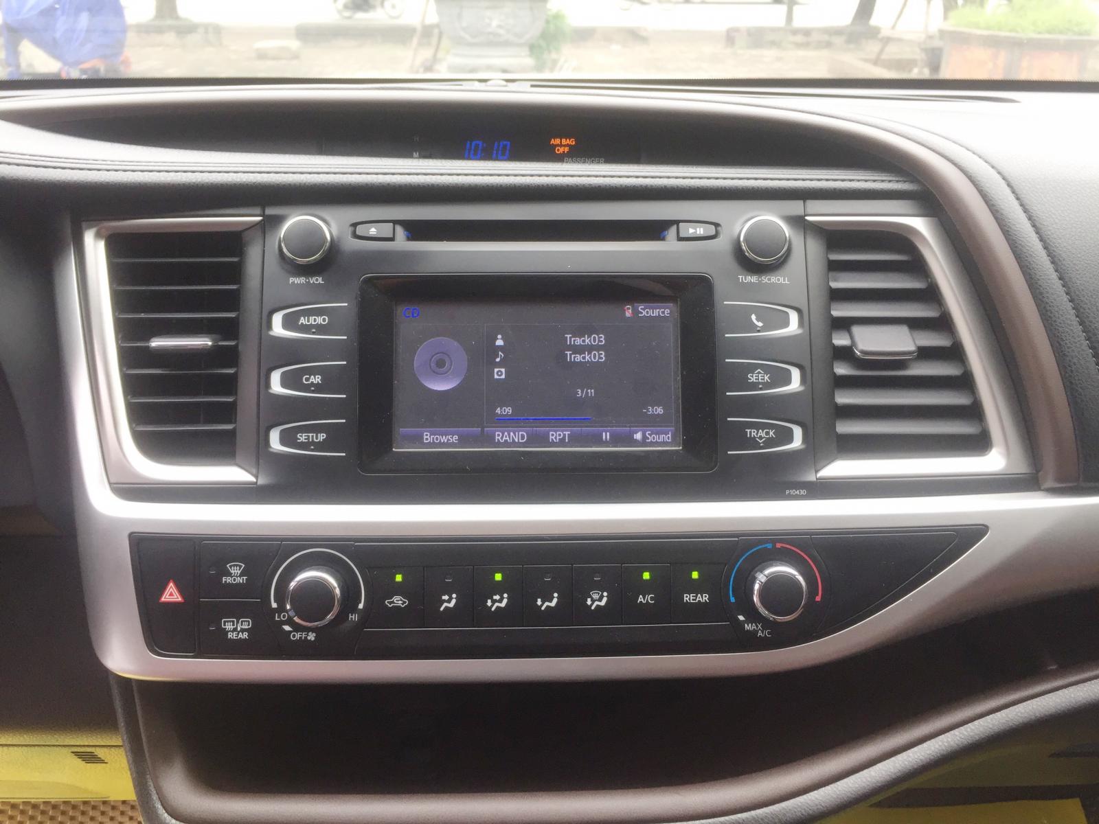 Toyota Highlander LE 2.7 AT FWD 2015 - Toyota Highlander LE 2.7 AT FWD năm sản xuất 2015, màu trắng, nhập khẩu nguyên chiếc