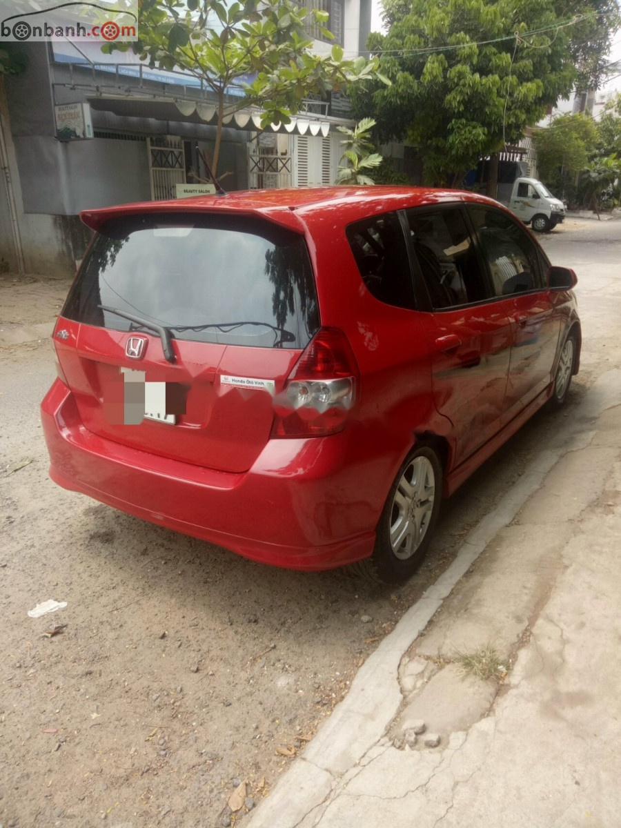 Honda FIT 1.5 AT 2008 - Bán ô tô Honda FIT 1.5 AT sản xuất năm 2008, màu đỏ, nhập khẩu nguyên chiếc  