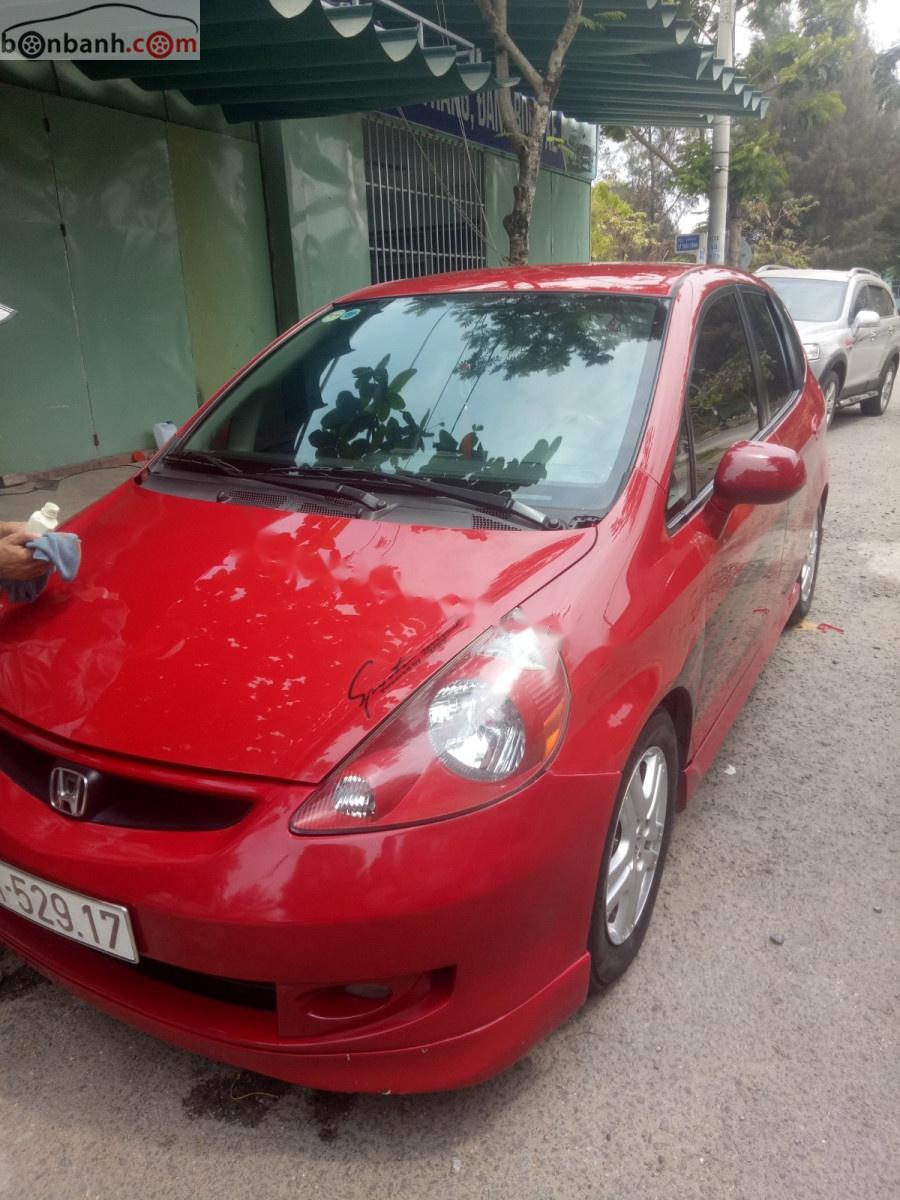 Honda FIT 1.5 AT 2008 - Bán ô tô Honda FIT 1.5 AT sản xuất năm 2008, màu đỏ, nhập khẩu nguyên chiếc  