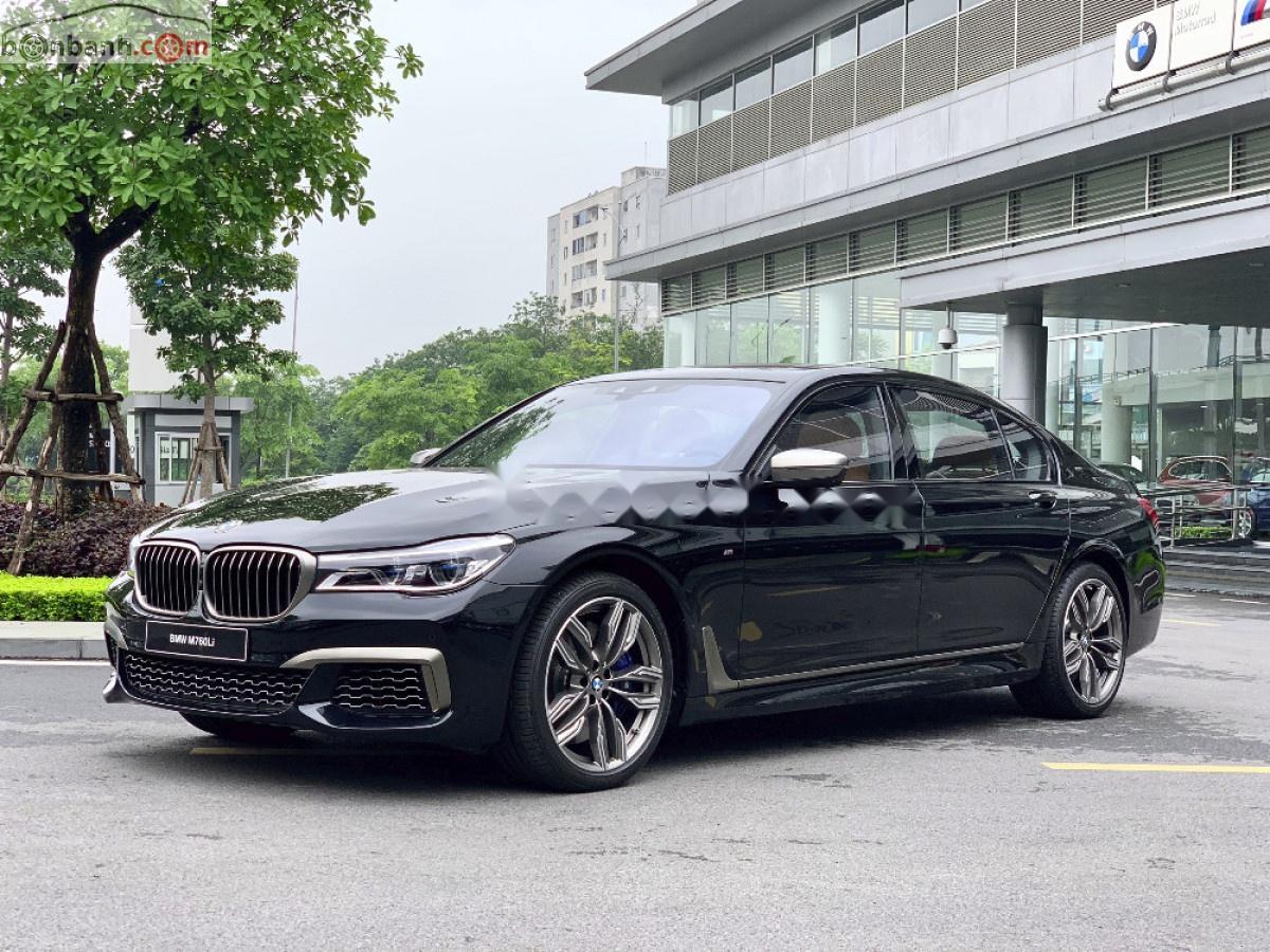 BMW 7 Series M760Li 2019 - Cần bán BMW 7 Series M760Li đời 2019, màu đen, nhập khẩu nguyên chiếc