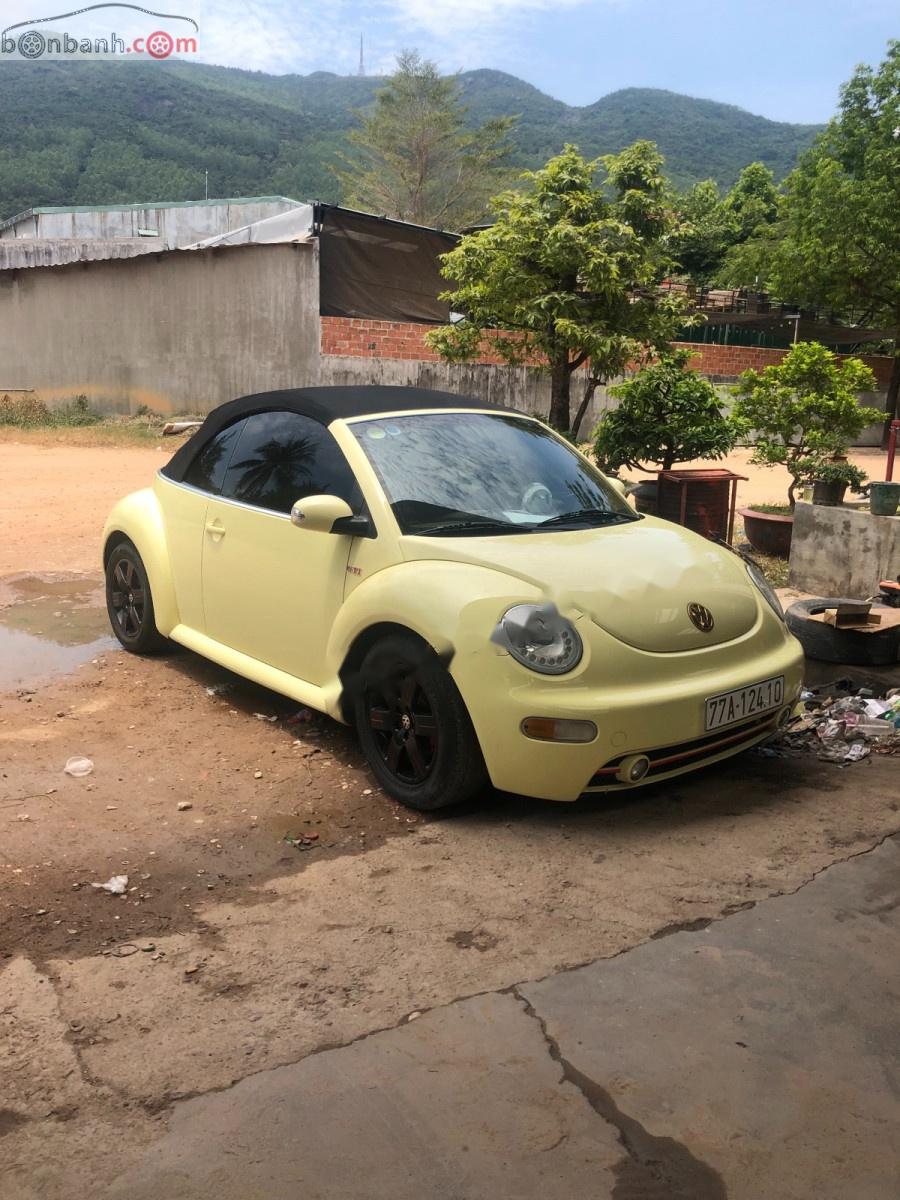 Volkswagen New Beetle 2003 - Cần bán lại xe Volkswagen New Beetle 2003, màu vàng, xe nhập, giá chỉ 450 triệu