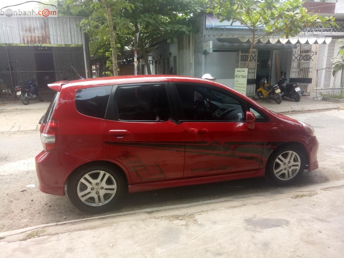 Honda FIT 1.5 AT 2008 - Bán ô tô Honda FIT 1.5 AT sản xuất năm 2008, màu đỏ, nhập khẩu nguyên chiếc  