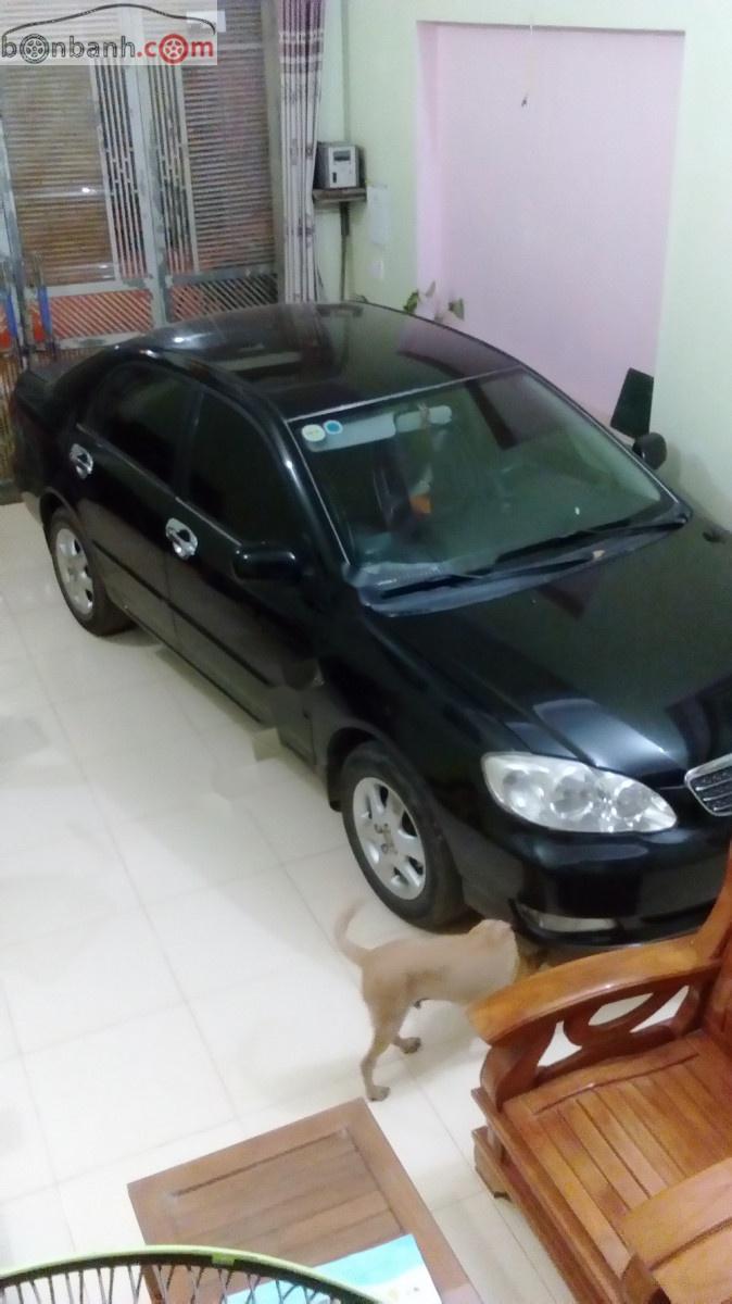 Toyota Corolla altis 2004 - Cần bán Toyota Corolla Altis năm 2004, màu đen xe gia đình, 265tr