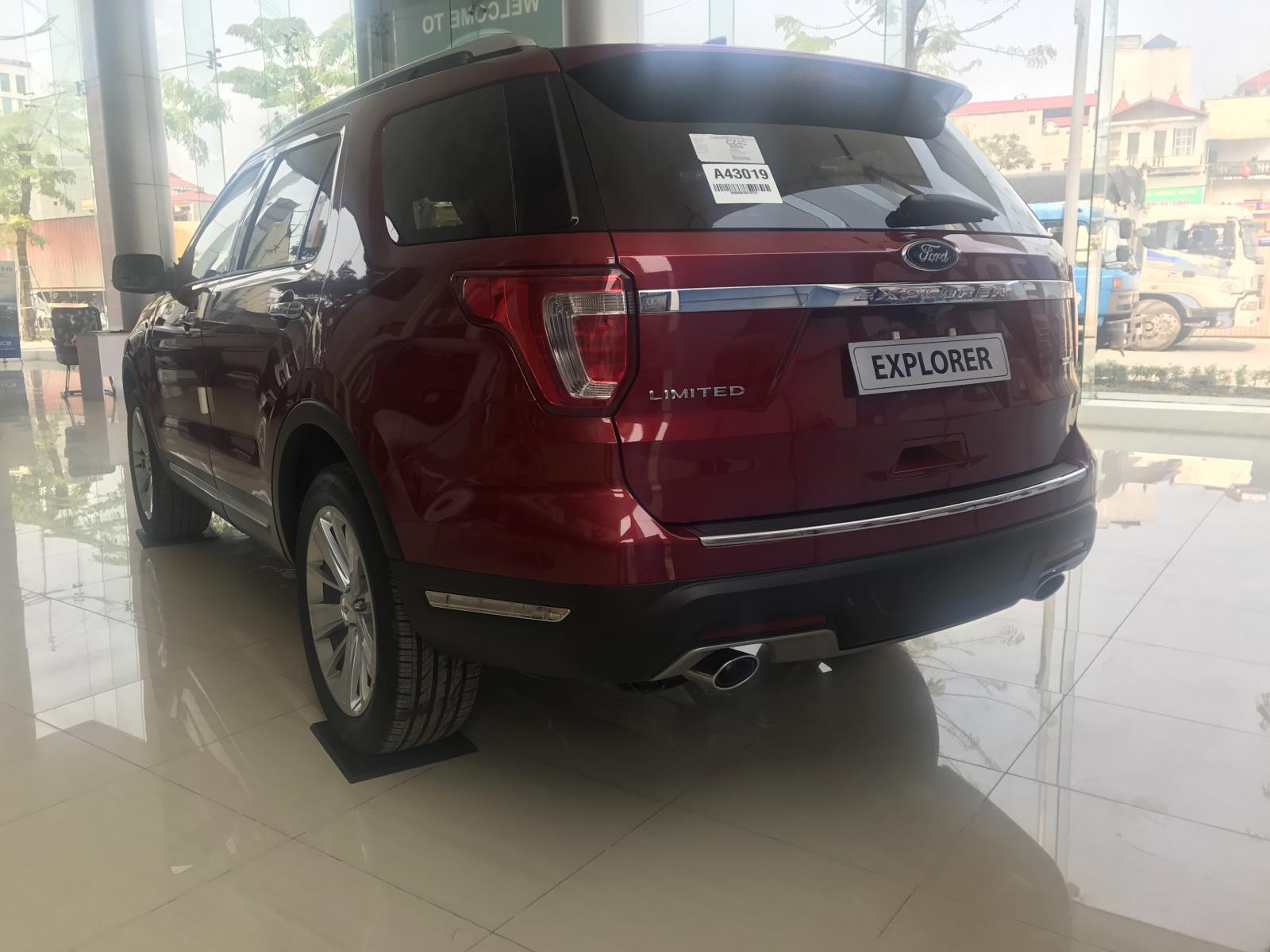 Ford Explorer 2.3 Platium Limited 2019 - Bán Ford Explorer 2019 form mới nhất bản 2.3 Limited, nhập khẩu Mỹ nguyên chiếc, giảm giá 120 triệu, LH 0965423558