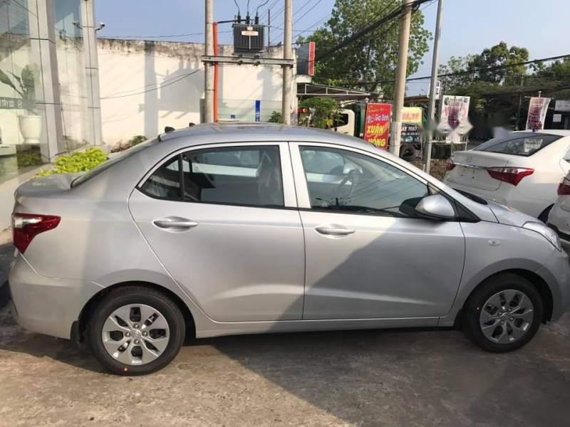 Hyundai Grand i10   2019 - Bán Hyundai Grand i10 2019, màu bạc, giá 355tr