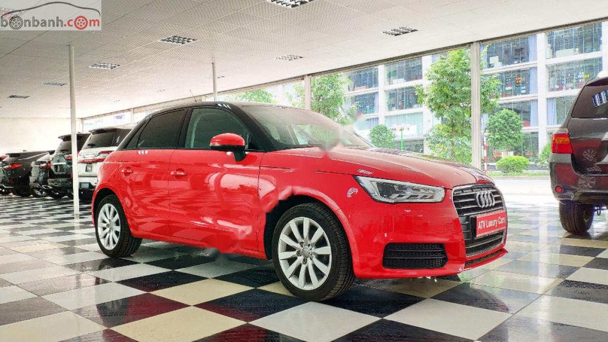 Audi A1 TFSI 2019 - Cần bán xe Audi A1 TFSI 2019, màu đỏ, nhập khẩu nguyên chiếc