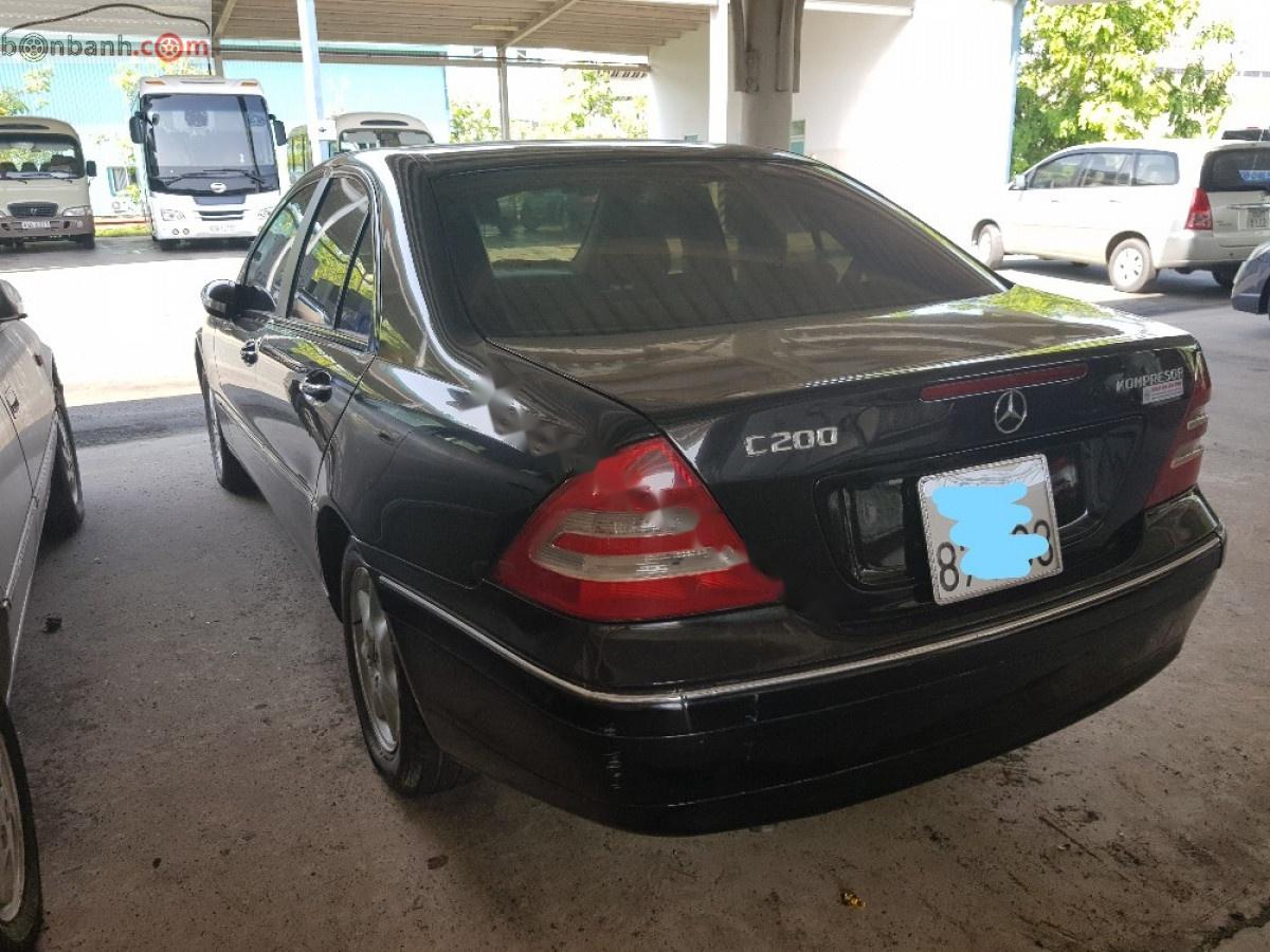 Mercedes-Benz C class C200 2003 - Bán xe Mercedes C200 2003, màu đen, nhập khẩu số tự động  